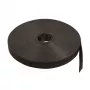 Synergy 21 S215680 Rolo de abraçadeira de velcro - nylon/polipropileno - preto - 25 m x 20 mm x 1 mm