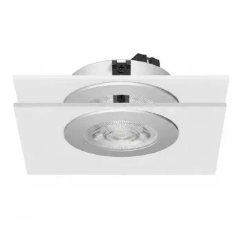SYNERGY21 Synergy 21 Foco LED de encastrar no teto Helios prateado - redondo - branco neutro