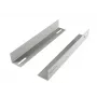 Calha em L de 19 polegadas ALLNET 325mm, 1 par, cinzento-claro, para série SMB66xx