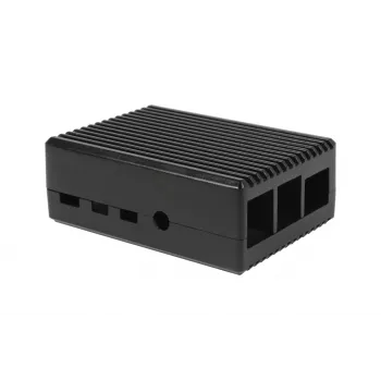 ALLNET Raspberry Pi 4 kit de caixa alumínio arrefecimento passivo preto