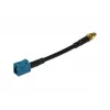 ALLNET cabo de antena LMR-195 SMA fêmea para Fakra fêmea Waterblue Keycode Z 10cm
