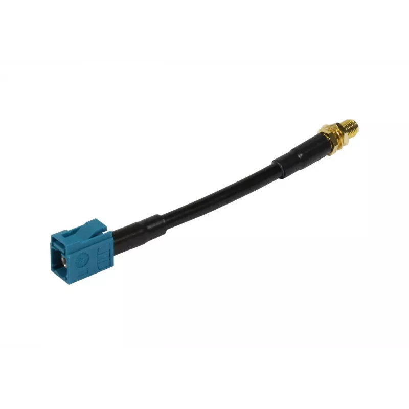 ALLNET cabo de antena LMR-195 SMA fêmea para Fakra fêmea Waterblue Keycode Z 10cm