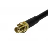 ALLNET cabo de antena LMR-195 SMA fêmea para Fakra fêmea Waterblue Keycode Z 10cm