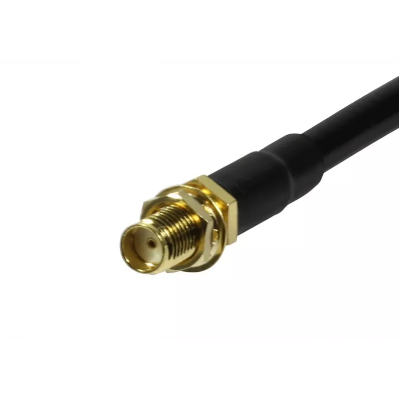 ALLNET cabo de antena LMR-195 SMA fêmea para Fakra fêmea Waterblue Keycode Z 10cm