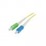 Cabo de patch de fibra ótica SYNERGY21 20m SC-SC APC 9/125 OS2 G657A2 2mm simplex monomodo