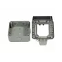 Synergy 21 caixa de módulo Keystone de sobrepor IP66 com argola para cadeado, cinzento claro (RAL 7035) - S216381