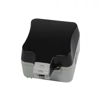 Synergy 21 caixa de módulo Keystone de sobrepor IP66 com argola para cadeado, cinzento claro (RAL 7035) - S216381