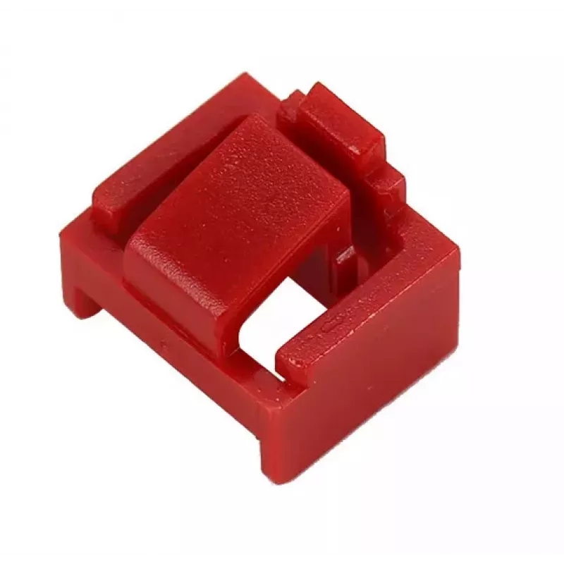 ALLNET bloqueador TP/RJ45 vermelho pack de 10 com chave de segurança, tampa de proteção contra pó, fecho de segurança de rede (ALL-TP-RJ45-Blocker-10PCS)