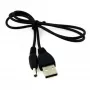 ALLNET USB_DC_4.0MM_1M fonte de alimentação universal preta e conversor de tensão