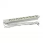 ALLNET acessório 19 polegadas tomada múltipla 9x tomadas (CEE7) para ficha (CEE7) cinzento claro Synergy 21