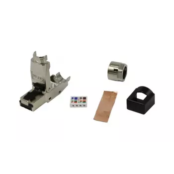 Synergy 21 ficha RJ45 CAT6A de montagem no local sem ferramentas curta - rede