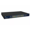 ALLNET ALL-SG8626PMJ switch Gigabit Layer 2+ Full Managed com 24 portas PoE+ 370W