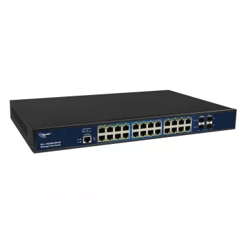 ALLNET ALL-SG8626PMJ switch Gigabit Layer 2+ Full Managed com 24 portas PoE+ 370W