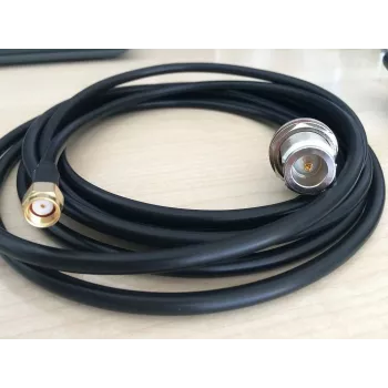 ALLNET ANT-CAB-RSMA-N-f-30-P LMR-195 cabo de antena R-SMA macho para N-Type fêmea 30 cm