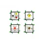 ALLNET ALL-BRICK-0637 módulo de relé de 4 canais 5V para Arduino Raspberry Pi