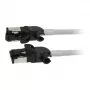 Synergy21 Cabo de Patch RJ45, CAT6A 500MHz, 2m, Cinzento, S/FTP, Slimline Redondo d=4,5mm, TPE/LSZH (Superflex), AWG28, com Ficha CAT7, Ficha Rotativa
