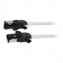 Synergy21 Cabo de Patch RJ45, CAT6A 500MHz, 1,5m, Branco, S/FTP, Slimline Redondo d=4,5mm, TPE/LSZH (Superflex), AWG28, com Ficha CAT7, Ficha Rotativa