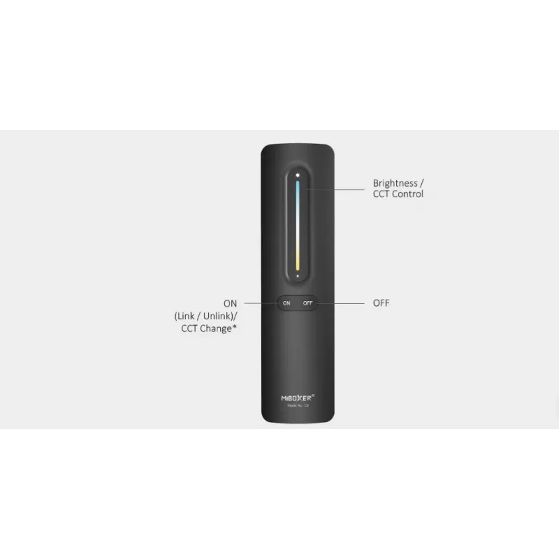 Miboxer Synergy 21 telecomando LED 2,4GHz Dual White CCT+ regulador de intensidade (C3-W)