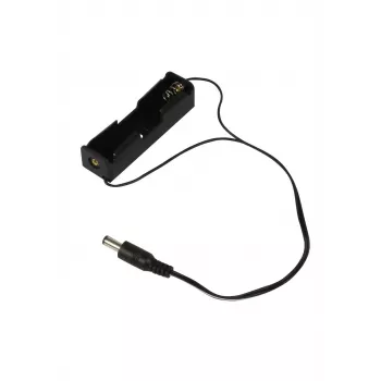 ALLNET Bateria 1-Pack para bateria Li-Ion 18650 com ficha oca 5,1x2,1 mm