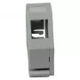 Synergy 21 S215416 Suporte de módulo Keystone para calha DIN para 1x módulo TP, cinzento