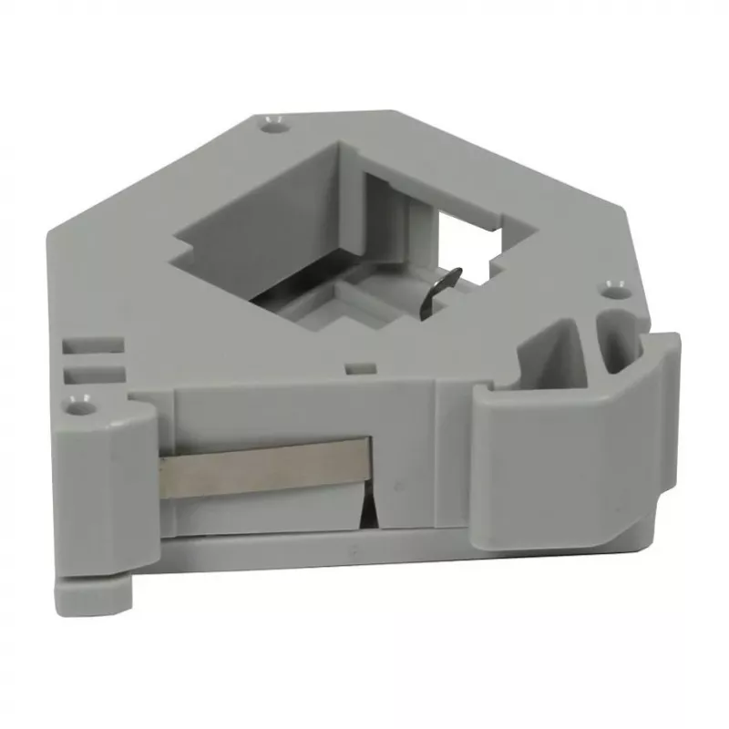 Synergy 21 S215416 Suporte de módulo Keystone para calha DIN para 1x módulo TP, cinzento
