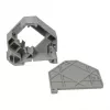 Synergy 21 S215416 Suporte de módulo Keystone para calha DIN para 1x módulo TP, cinzento