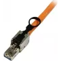 Synergy 21 CAT6A Ficha TP RJ45 de Campo, sem Ferramentas, Blindada, Bloqueio Push/Pull