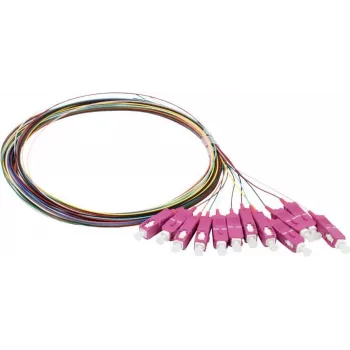 Synergy 21 S215524 Pigtail de Fibra Ótica SC OM4 2m 12-Pack Colorido