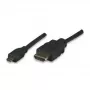 Cabo ALLNET HDMI para Micro HDMI 1m 4K/60Hz preto (ALL-HDMI-Micro-1m)