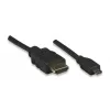 Cabo ALLNET HDMI para Micro HDMI 1m 4K/60Hz preto (ALL-HDMI-Micro-1m)
