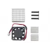 ALLNET Rock Pi 4C+ Heatsink Set (Rock4C+Heat-Set) - Conjunto de arrefecimento passivo para Radxa Rock Pi 4C Plus