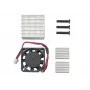 ALLNET Rock Pi 4C+ Heatsink Set (Rock4C+Heat-Set) - Conjunto de arrefecimento passivo para Radxa Rock Pi 4C Plus