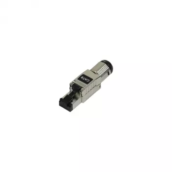 SYNERGY21 Ficha TP RJ45 CAT8.1 Class I Field-Terminable Tool-Free - Conector macho para cabo de instalação