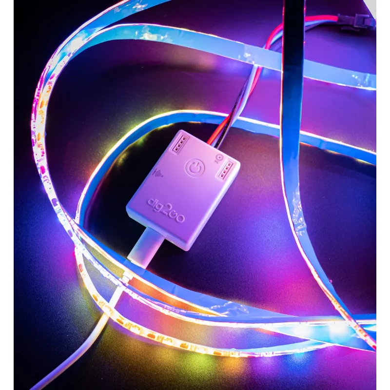 SYNERGY21 Synergy 21 LED QuinLED dig2GO conjunto portátil de LED pixel digital com regulador de potência e fonte de alimentação