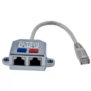 Synergy 21 S215235 Cabo de rede CAT6a S/FTP LSZH 0,15 m cinzento metálico RJ45