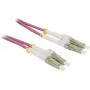 SYNERGY21 Cabo de rede 10m OM4 LC-LC duplex Violeta (S216274)