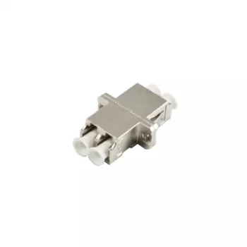 Synergy 21 S215422 Adaptador de fibra LC duplex - Metálico - Multimodo OM3/OM4 - 1 unid.