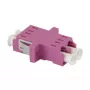Synergy 21 S215424 Acoplador de fibra ótica LC/LC Duplex, OM4 multimodo, violeta