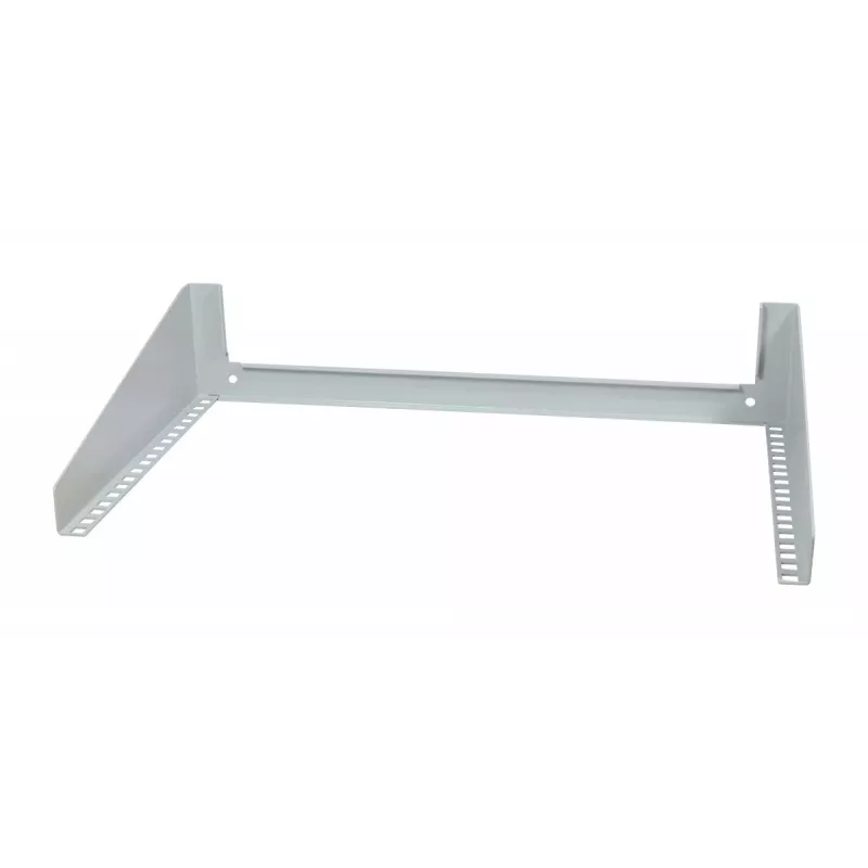 ALLNET Série SMW Armário de parede 19 polegadas 4U 276mm de profundidade cinzento-claro (RAL 7035) com porta de vidro de segurança