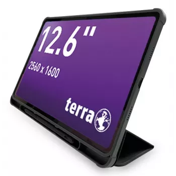WORTMANN AG TERRA PAD 1201 12,6 polegadas 8GB/256G/LTE/Android 14 cinzento sideral