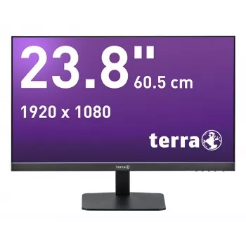 WORTMANN AG TERRA LCD/LED 2427W V3 monitor IPS 23,8 polegadas Full HD, preto, HDMI/DP/USB-C, GREENLINE PLUS