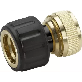 Kärcher conector de mangueira com paragem de água para mangueiras de 3/4 polegadas (2.645-018.0)