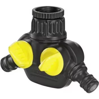 Kärcher 45° Conector angular 1/2 polegada para Rain System - preto/amarelo (2.645-199.0)
