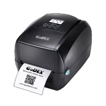 Impressora de etiquetas de transferência térmica e térmica direta GODEX RT730i Pro, 300 dpi, 5 ips, USB, RS-232, Ethernet