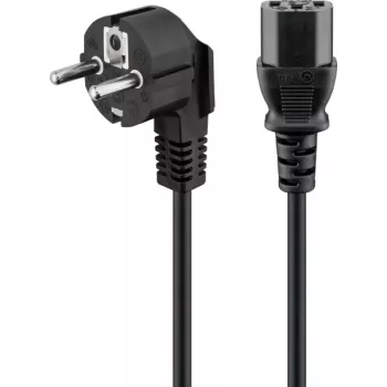 Cabo de alimentação Goobay NK 101 S 2m preto