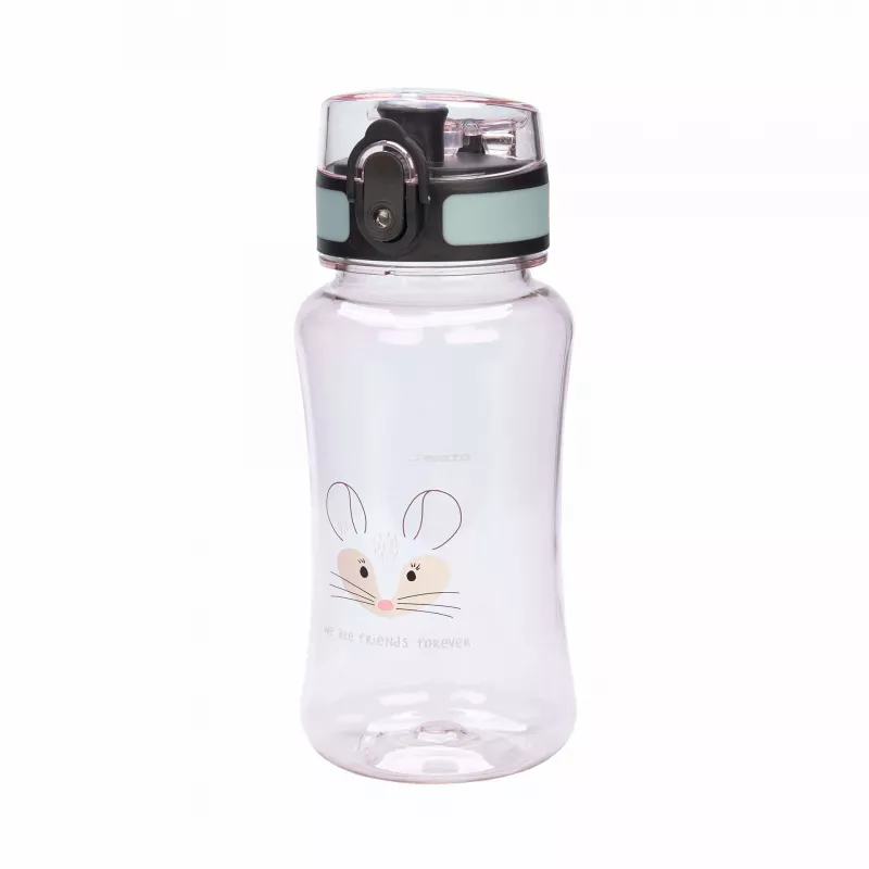 Lassig About Friends chinchila conjunto de 2 peças: lancheira + garrafa Tritan 460 ml