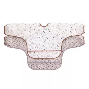 Lassig Tiny Farmer ganso conjunto de babetes de manga comprida 6m+
