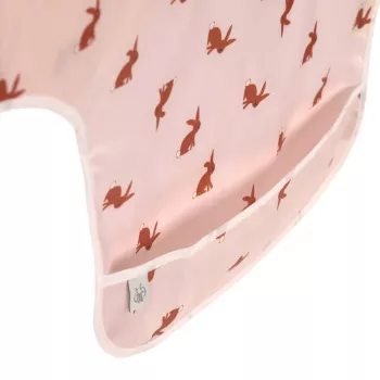 Lassig Little Forest coelho conjunto de babetes de manga comprida 6m+