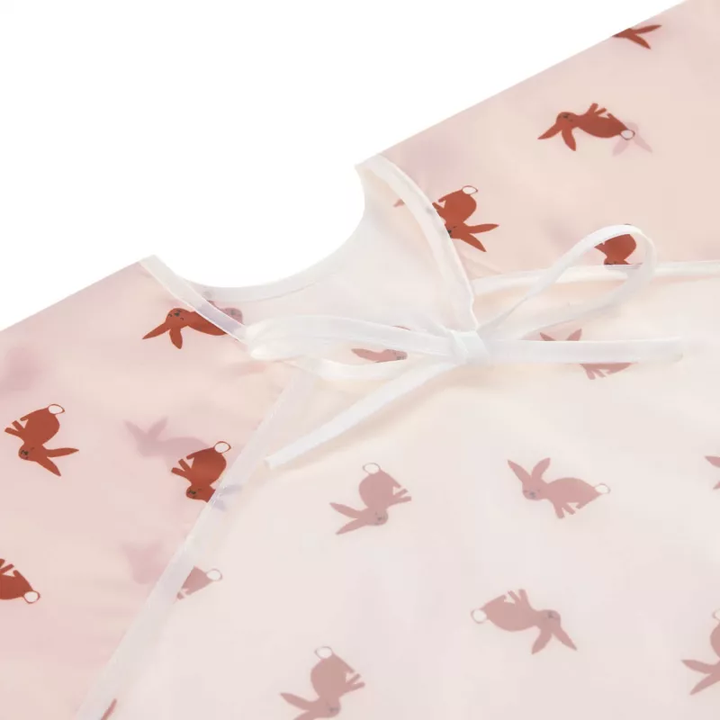 Lassig Little Forest coelho conjunto de babetes de manga comprida 6m+