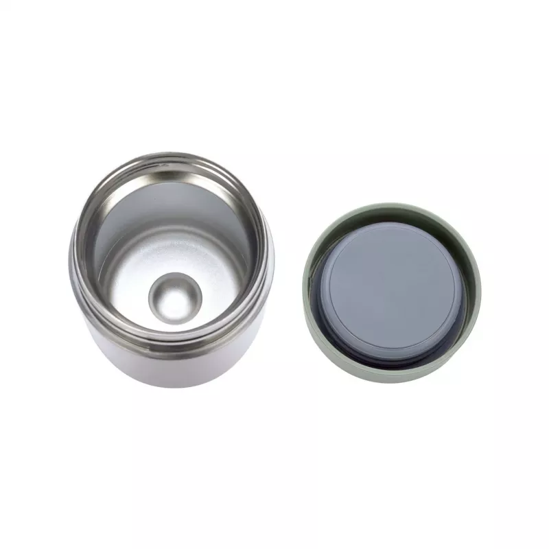 Lassig recipiente térmico Food Jar Little Forest raposa, 315 ml, aço inoxidável de parede dupla, à prova de fugas, verde